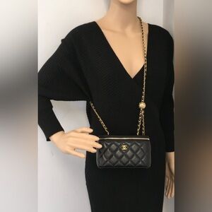 Chanel pearl crush vanity bag